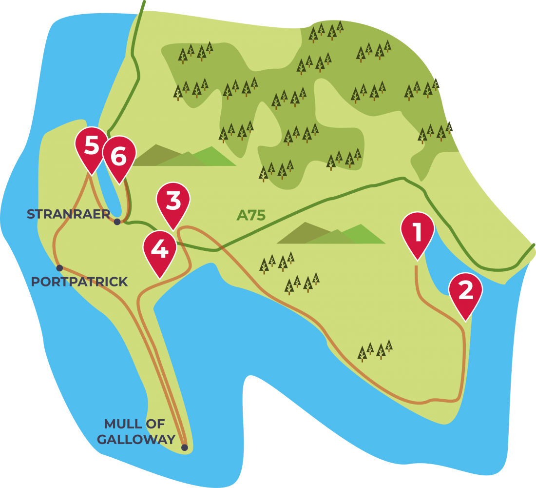 Trail Four Wigtown to Stranraer Solway Military Trail